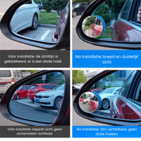 360-graden Mini Achteruitkijkspiegel (1 paar)