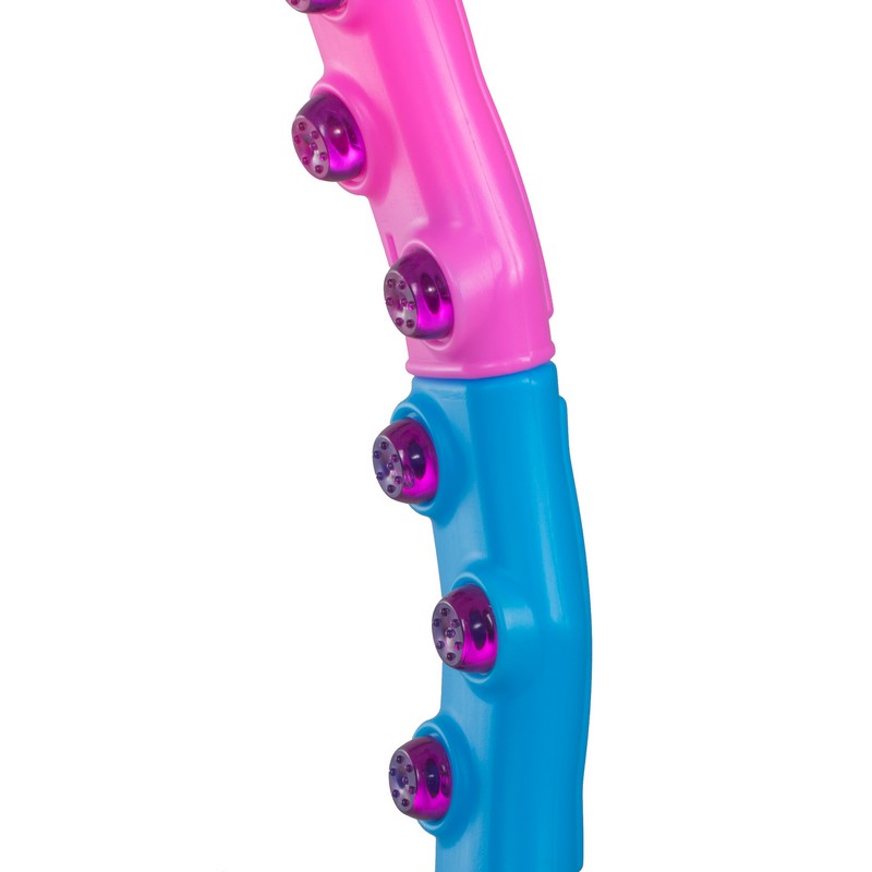 Fitness Hoelahoep | 100 cm | Blauw/Roze