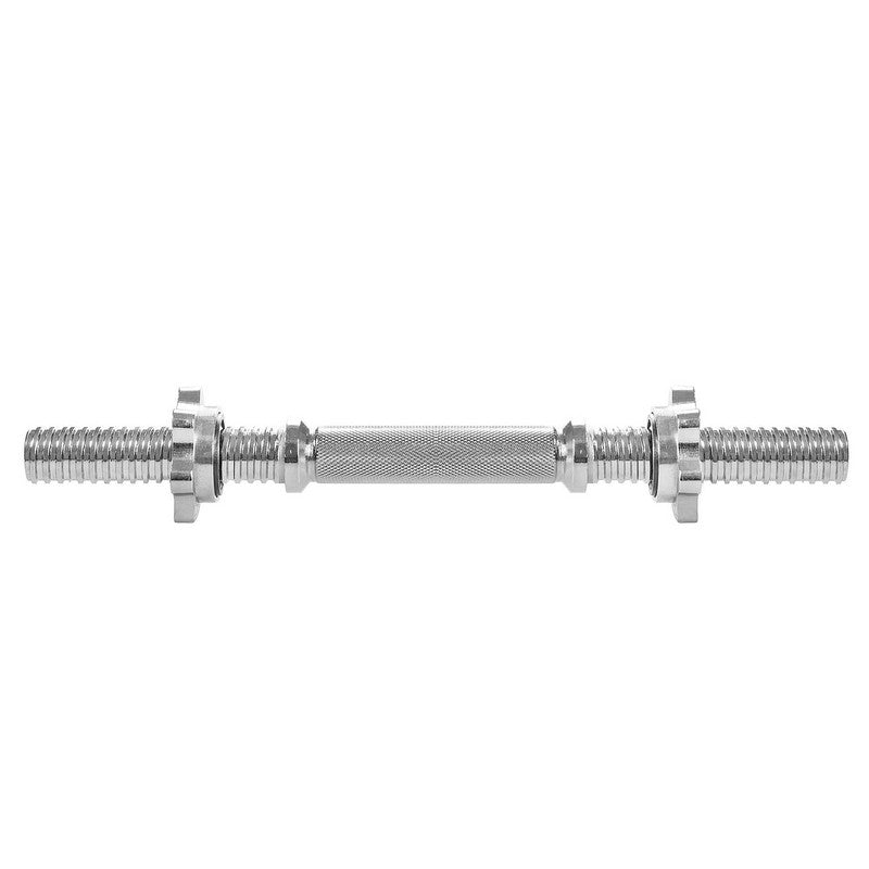 Halterstang | Barbell | Chroomstaal | 40 cm | 28 mm