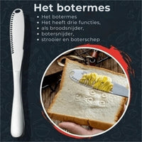 Roestvrijstalen botermes