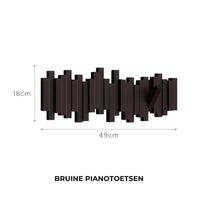 Creatieve Wandkapstok - Intrekbare Haken