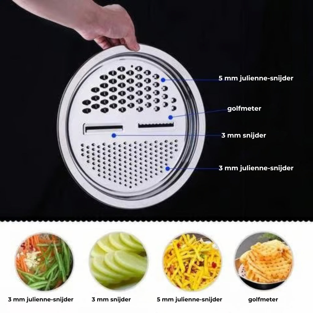3-in-1 roestvrijstalen wastafelset