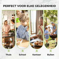 [30 stuks] Herbruikbare aluminiumfolie afsluitbare opbergzakjes