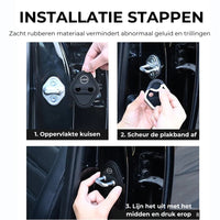 Silicone Deurgrendel Beschermhoes (4st) - Op maat