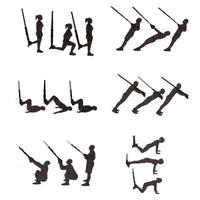 Resistance Band Set - Weerstandband - Elastiek - Set - 250 KG