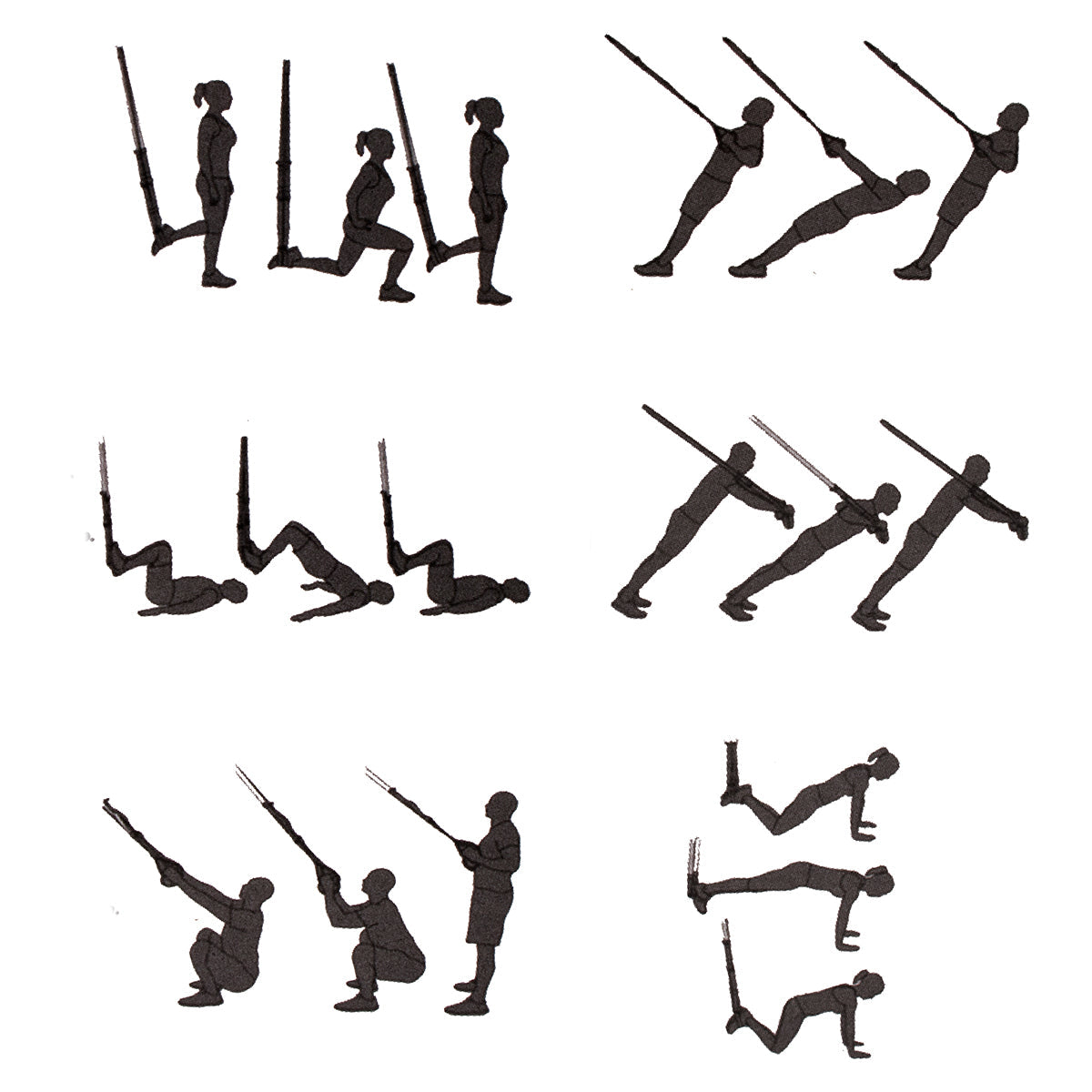 Resistance Band Set - Weerstandband - Elastiek - Set - 250 KG