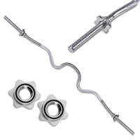 Halterstang | Barbell | Chroomstaal | 120 cm | 25 mm
