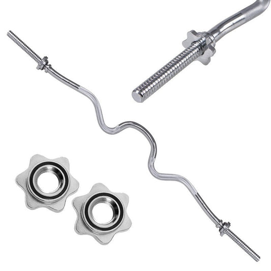 Halterstang | Barbell | Chroomstaal | 120 cm | 25 mm