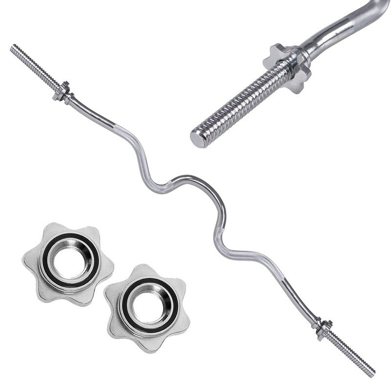 Halterstang | Barbell | Chroomstaal | 120 cm | 25 mm