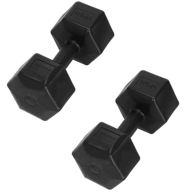 Dumbbell Set - 2 X  10 KG - Zwart