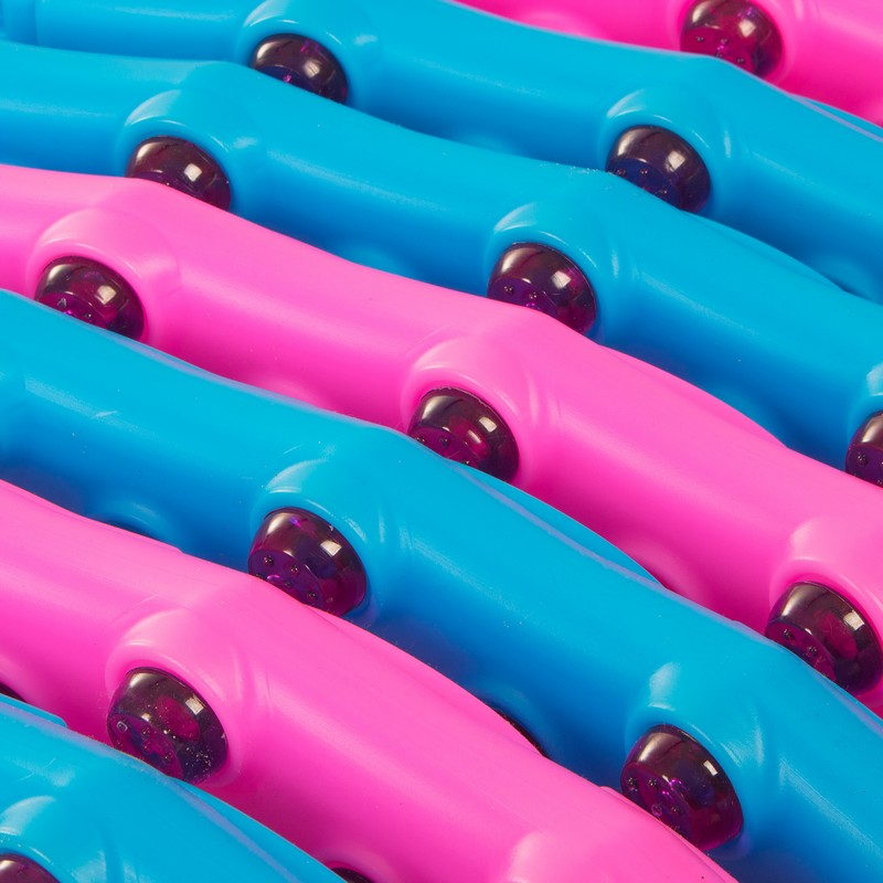 Fitness Hoelahoep | 100 cm | Blauw/Roze