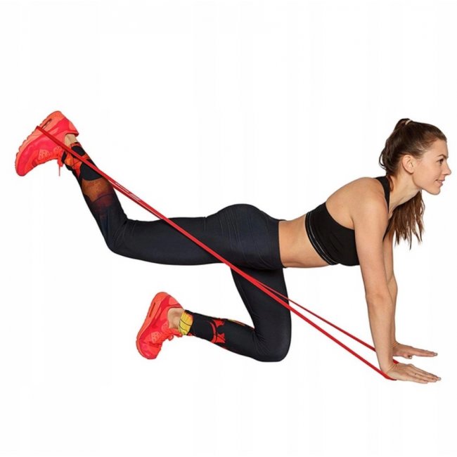 Resistance band | Weerstandsbanden | Weerstands Set | Fitness elastiek | Rood