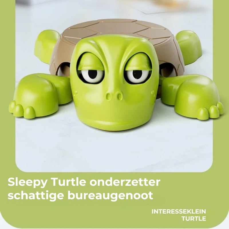 Grappige Schildpad Onderzetter 🐢