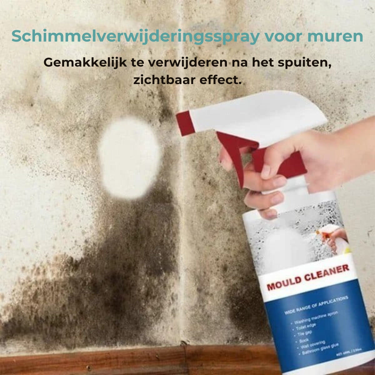 Schimmelverwijderende Schuimspray