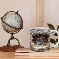3D Koffiemok Boekenplank