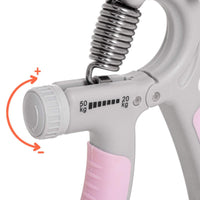Handtrainer | Handknijper | Roze/Grijs