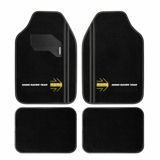 Momo Auto Vloermat Momo Momlcm4A8Bk Wit/Zwart Universeel