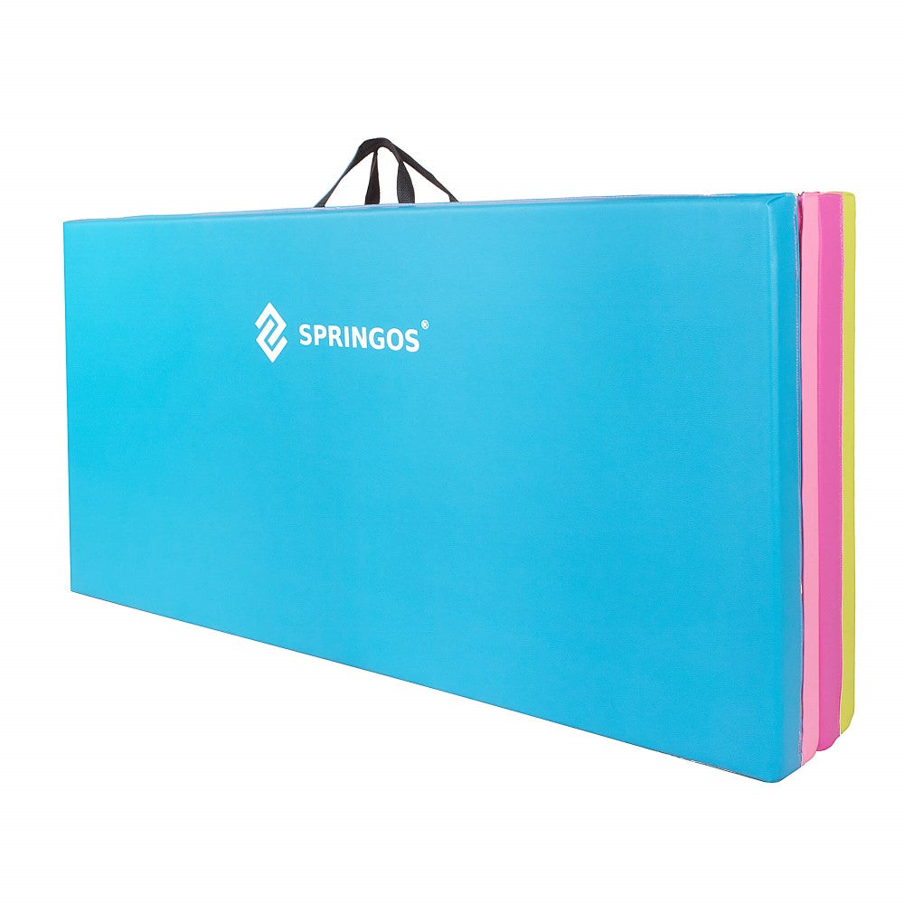 Fitnessmat | 4 Delig | 240 x 120 x 5.5 cm | Multicolor