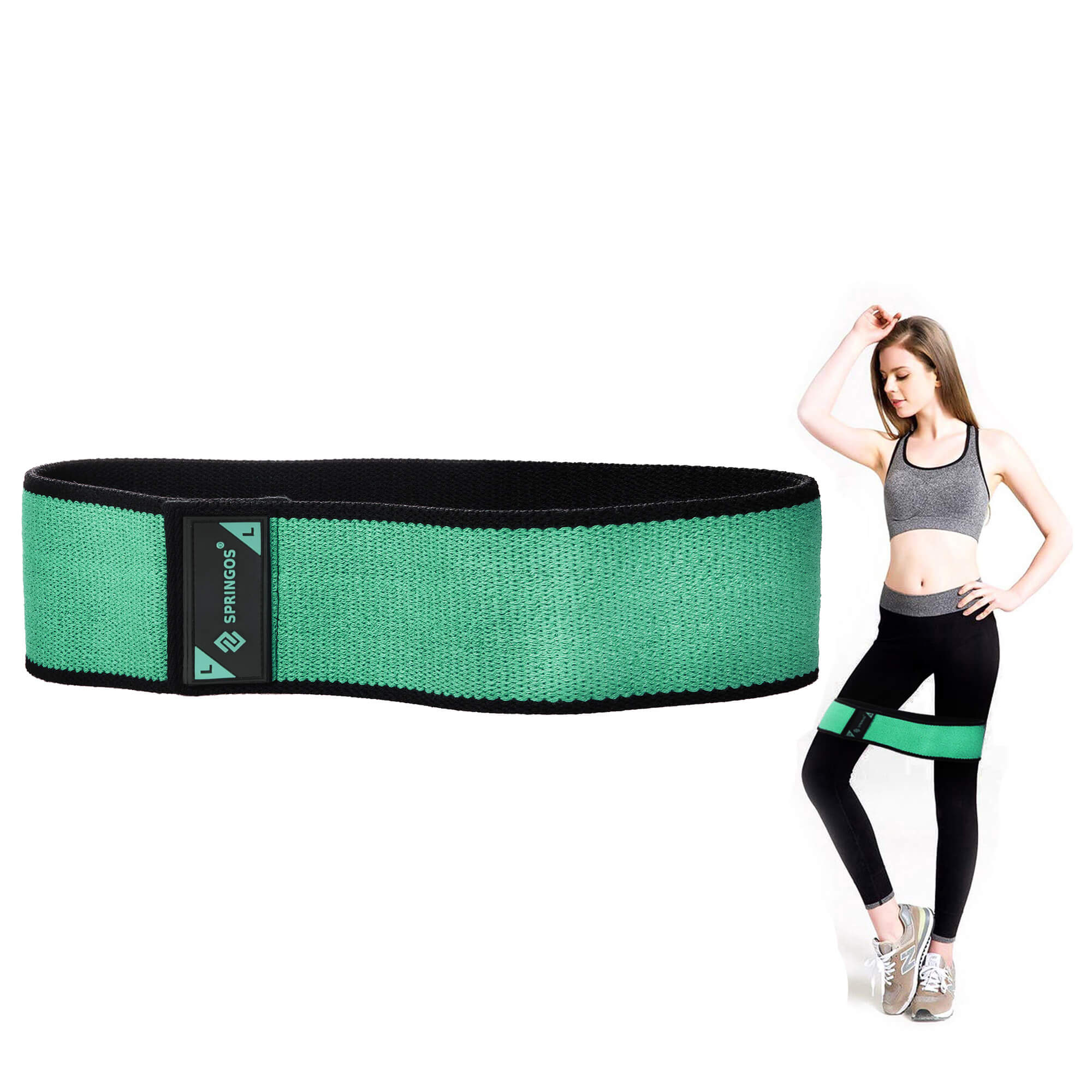 Weerstand Band | Weerstandselastieken | Fitness Elastiek | Groen