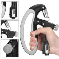 Handtrainer | Handknijper | Zwart/Grijs | 10-100 Kg