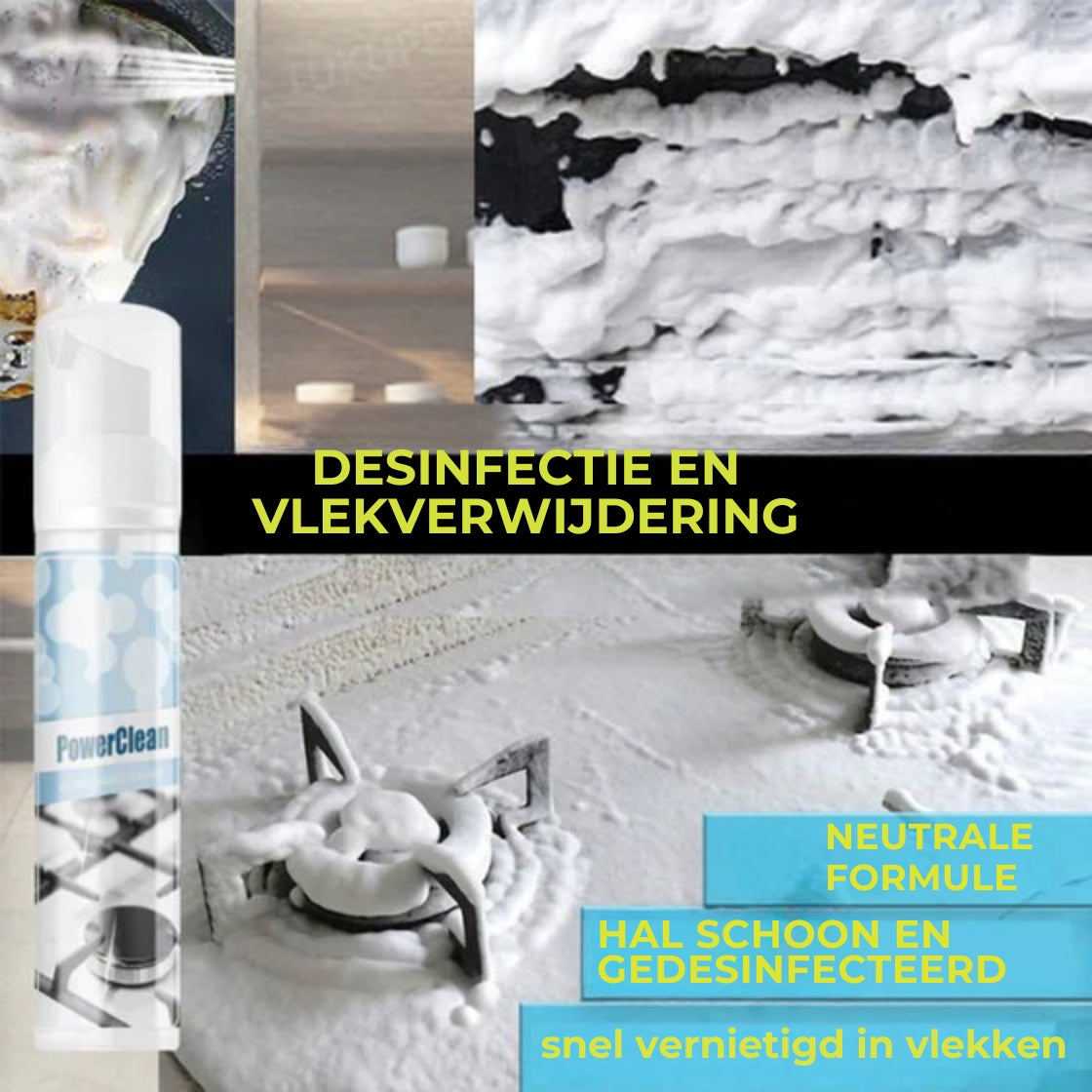 PowerClean Schuimend Reinigingsmiddel