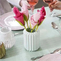 Servet tafeldecor  bloemvouwer