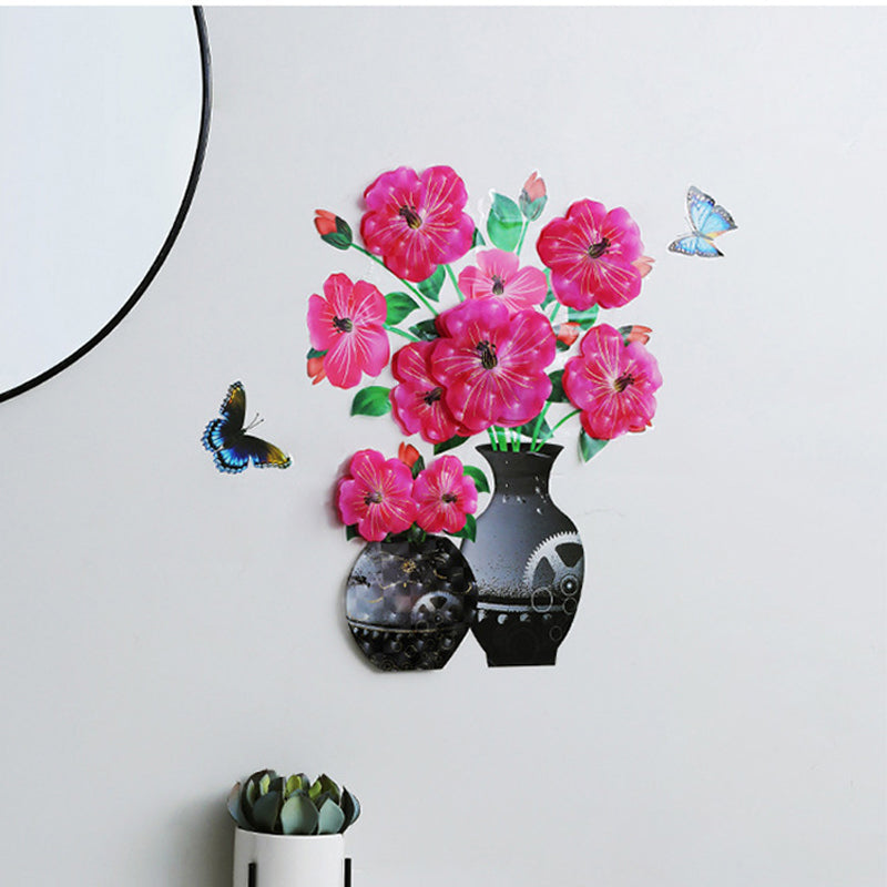 3D Plantenbak Muurstickers