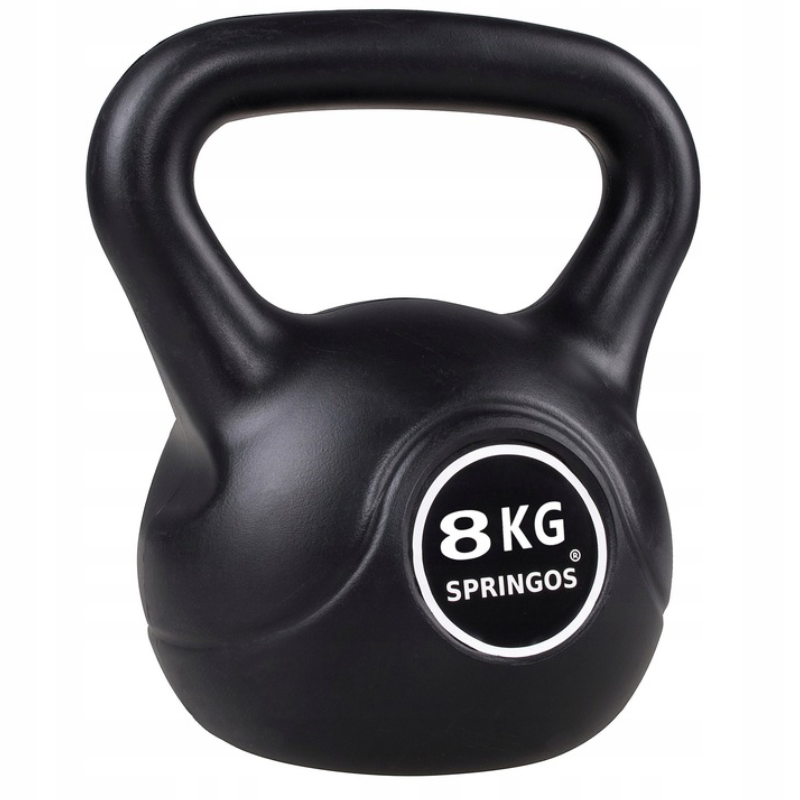 Kettlebell | Zwart | 8 kg