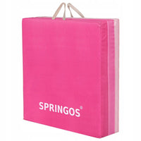 Fitnessmat | 3 Delig | 180 x 60 x 5.5 cm | Roze Tinten