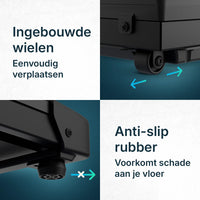 Ferosi 3-in-1 Compacte Loopband - 1-6 km/h