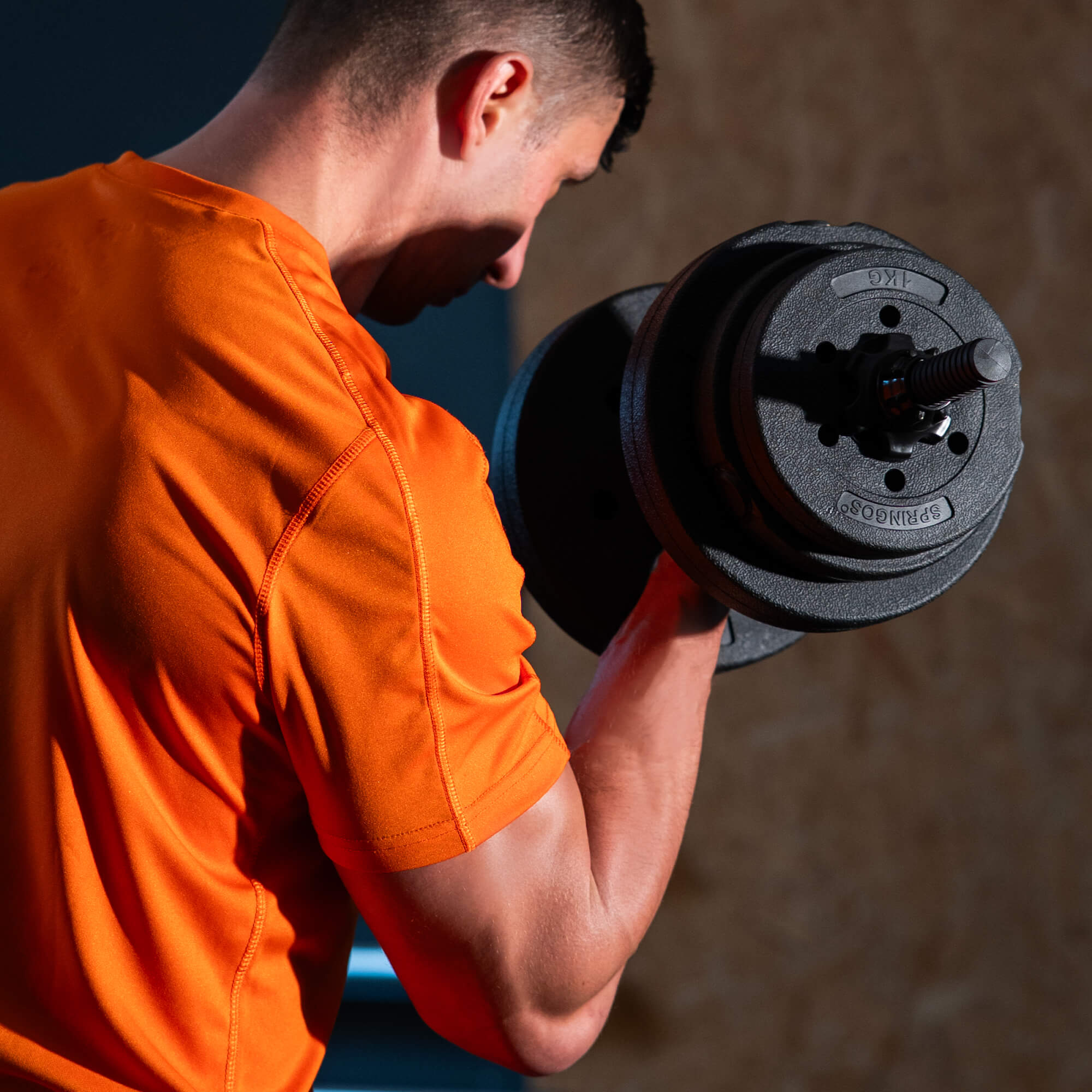 Dumbellset - 20 KG - Halter Verlengstuk - Verstelbaar - Complete Set - Thuis Sporten - Zwart