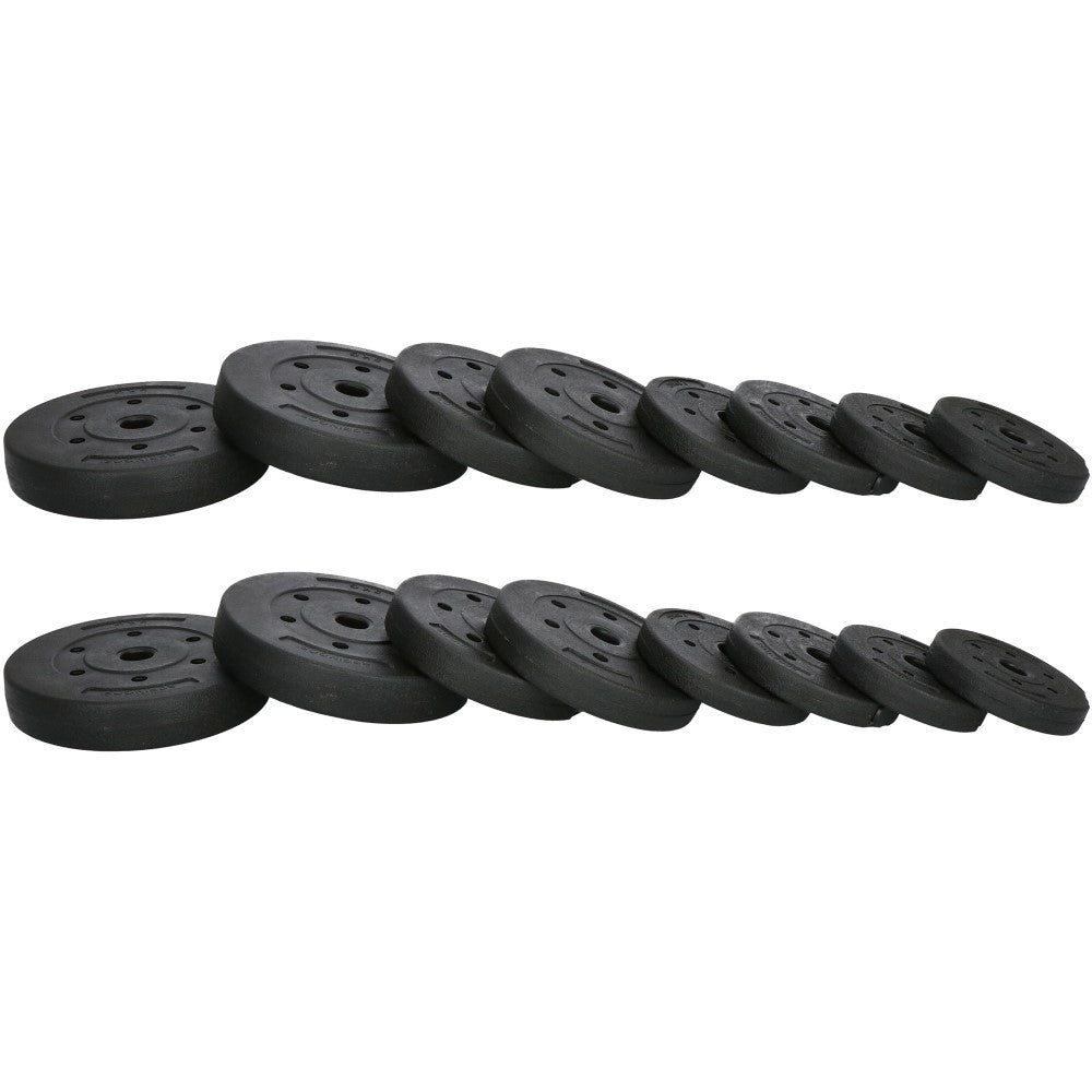 Dumbbell Set | 40 kg | Zwart/Rood