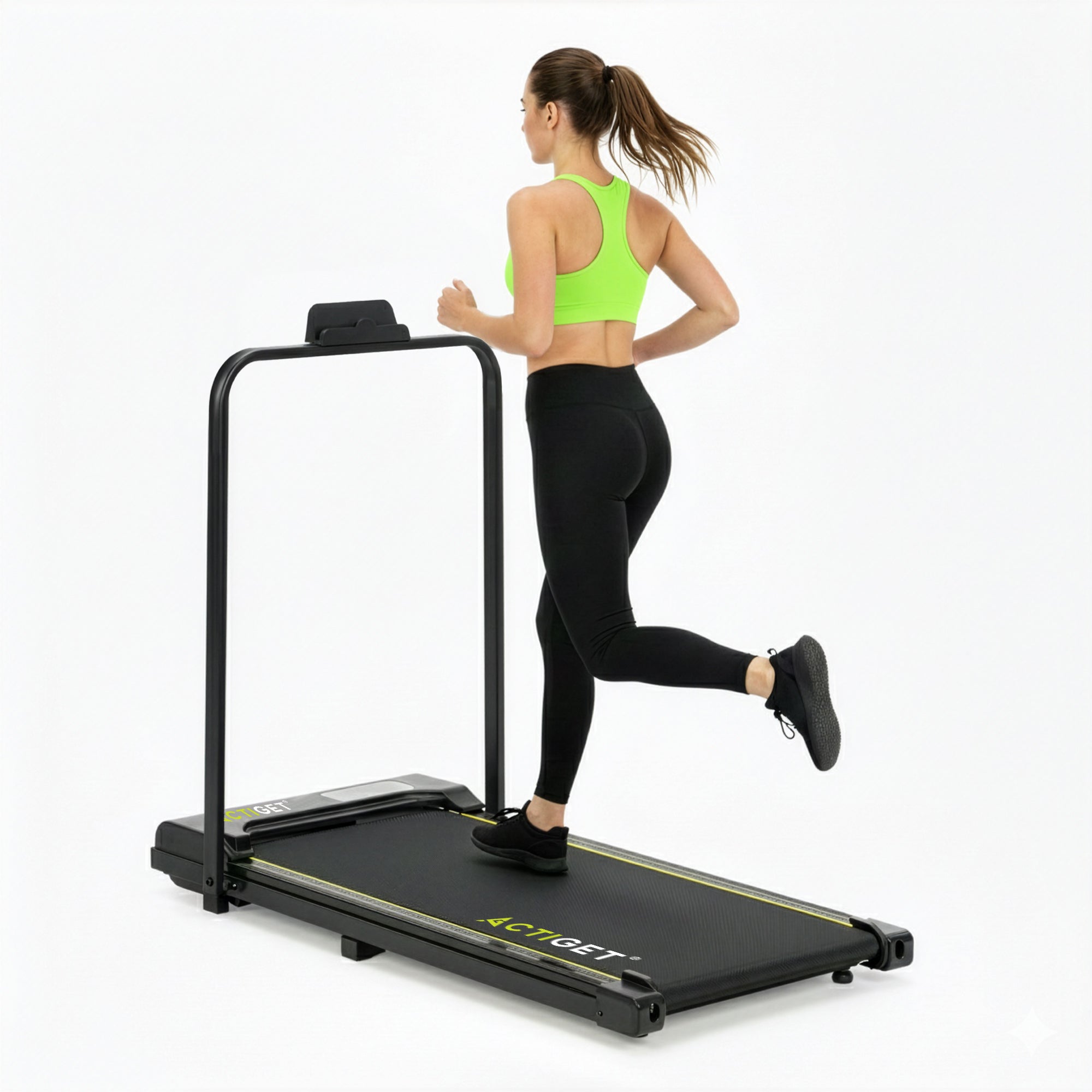 Loopband - 1-6 KM/U - Inklapbaar - Wandelband - Afstandsbediening  - Telefoonhouder - Smeerolie - 102 x 48 x 98 CM - 0,75 PK Motor