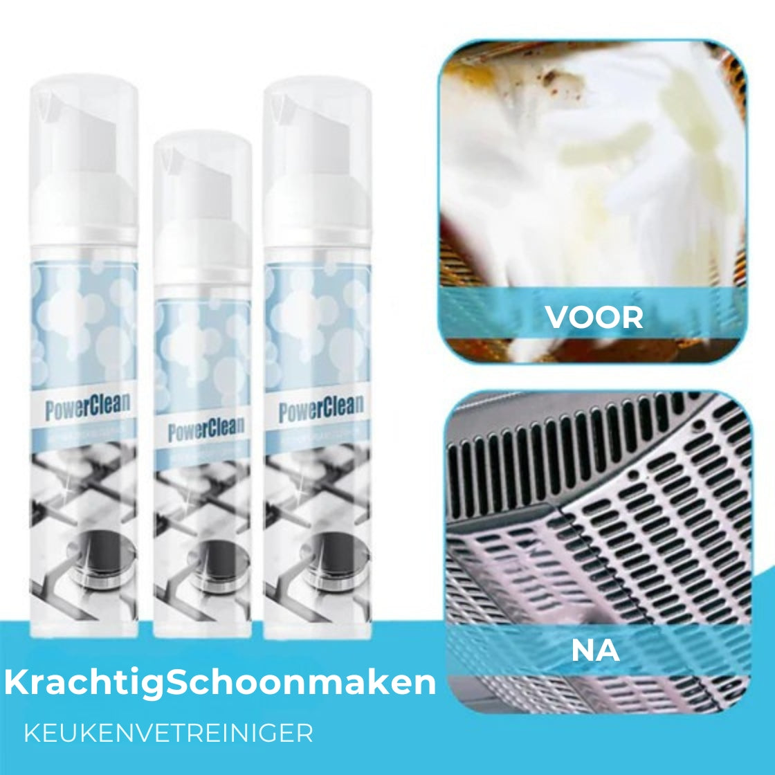 PowerClean Schuimend Reinigingsmiddel