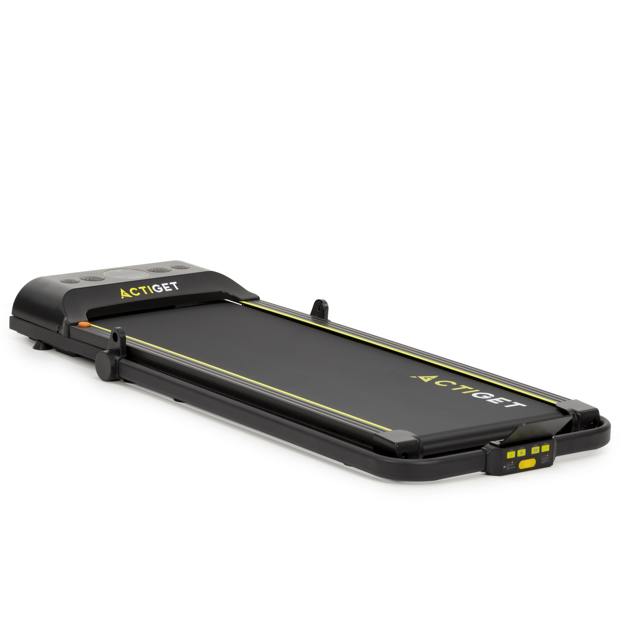 Loopband - 1-12 KM/U - Inklapbaar - Fitshow APP - Met ingebouwde Speaker ( Bluetooth ) - Afstandsbediening - Telefoonhouder - Smeerolie - 133 x 50 x 105 CM - 1 PK Motor