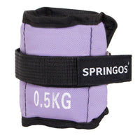 Pols- en enkelgewicht | 2 Stuks | 0.5 kg | Paars
