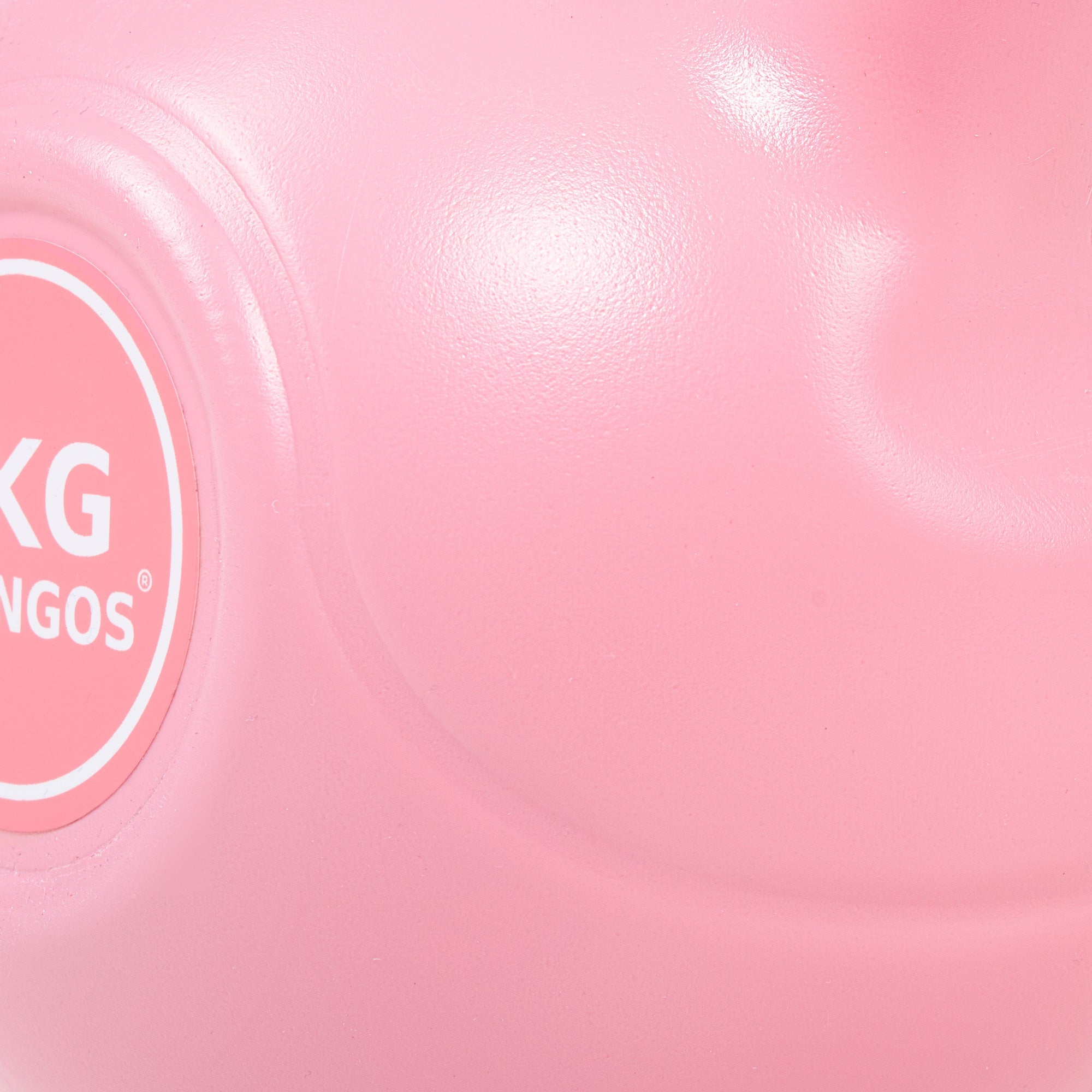 PVC Kettle Bell | Kettlebell | 6 kg | Roze