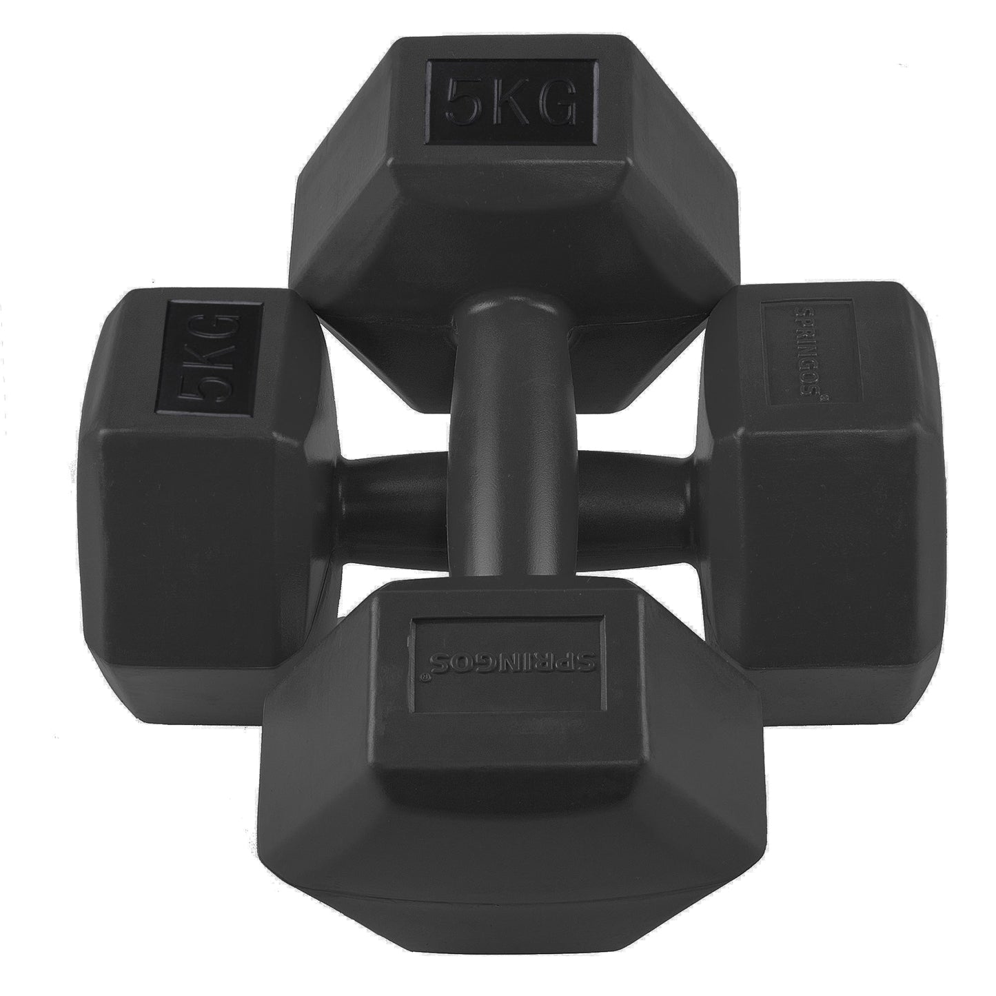 Dumbbell Set - 5 KG - Zwart - Oefengewichten