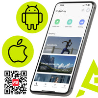 Loopband - 1-12 KM/U - Inklapbaar - Fitshow APP - Met ingebouwde Speaker ( Bluetooth ) - Afstandsbediening - Telefoonhouder - Smeerolie - 133 x 50 x 105 CM - 1 PK Motor