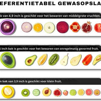 Keepit™ Fruit en Groente Bewaardoosjes