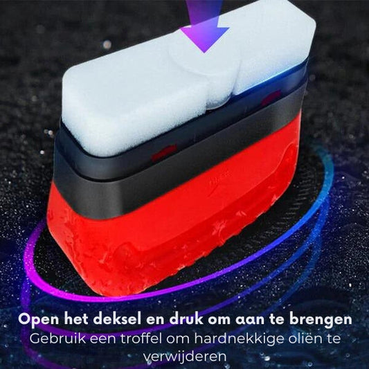Hydro-oleofobe film voor autoruiten