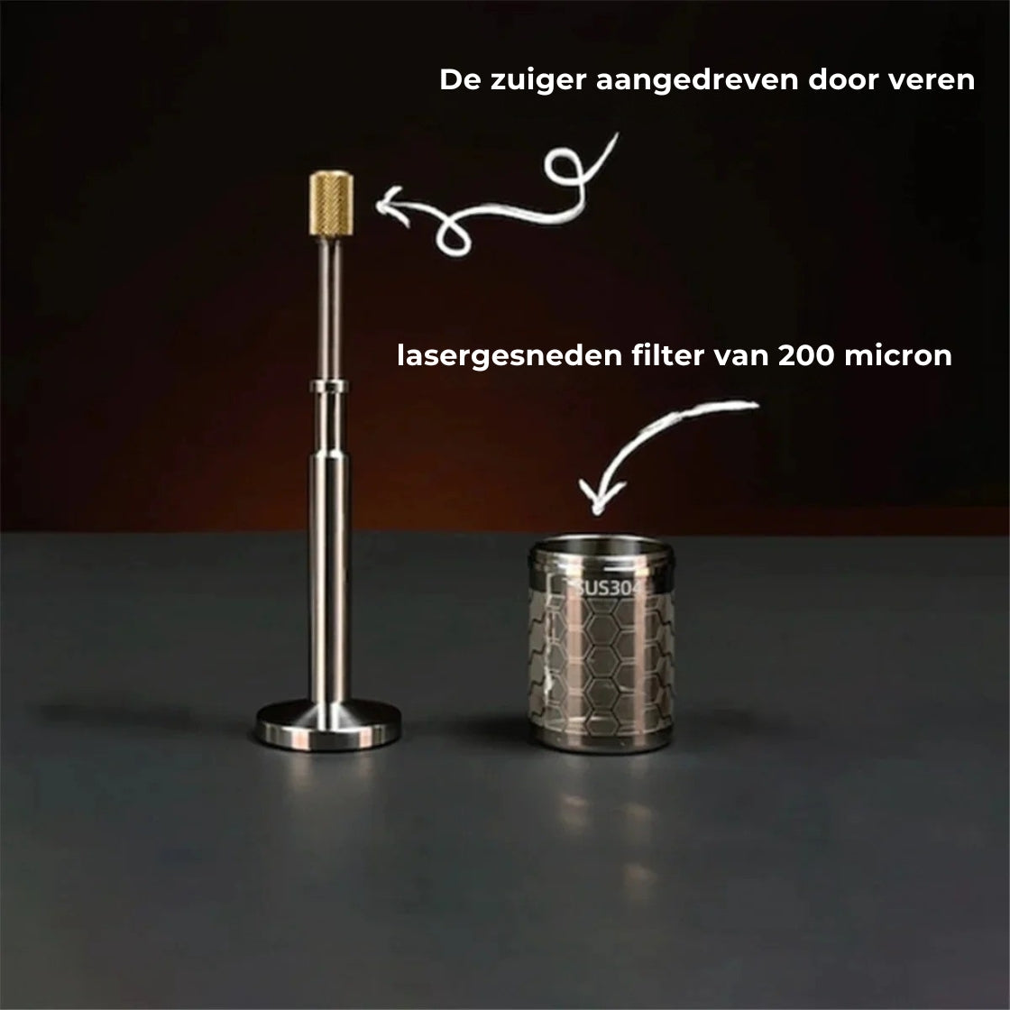 Herbruikbare Roestvrijstalen Theefilter