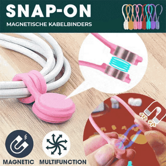 Magnetische Kabelbinders (3st)