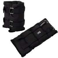 Pols- en enkelgewicht | 2 Stuks | 3 kg | Zwart