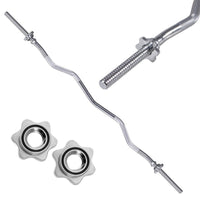 Halterstang | Barbell | Chroomstaal | 120 cm | 25 mm