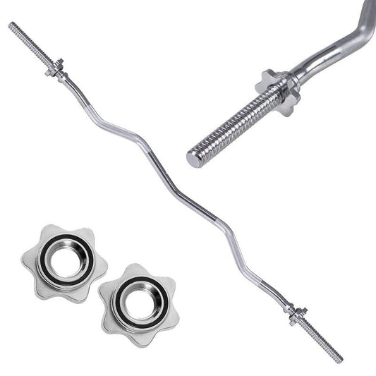 Halterstang | Barbell | Chroomstaal | 120 cm | 25 mm