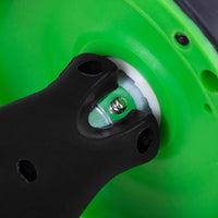 Buikspierwiel | Inclusief Kniemat | Groen/Zwart