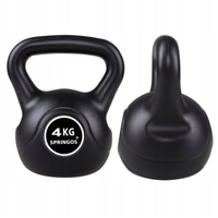 Kettlebell | Zwart | 4 kg