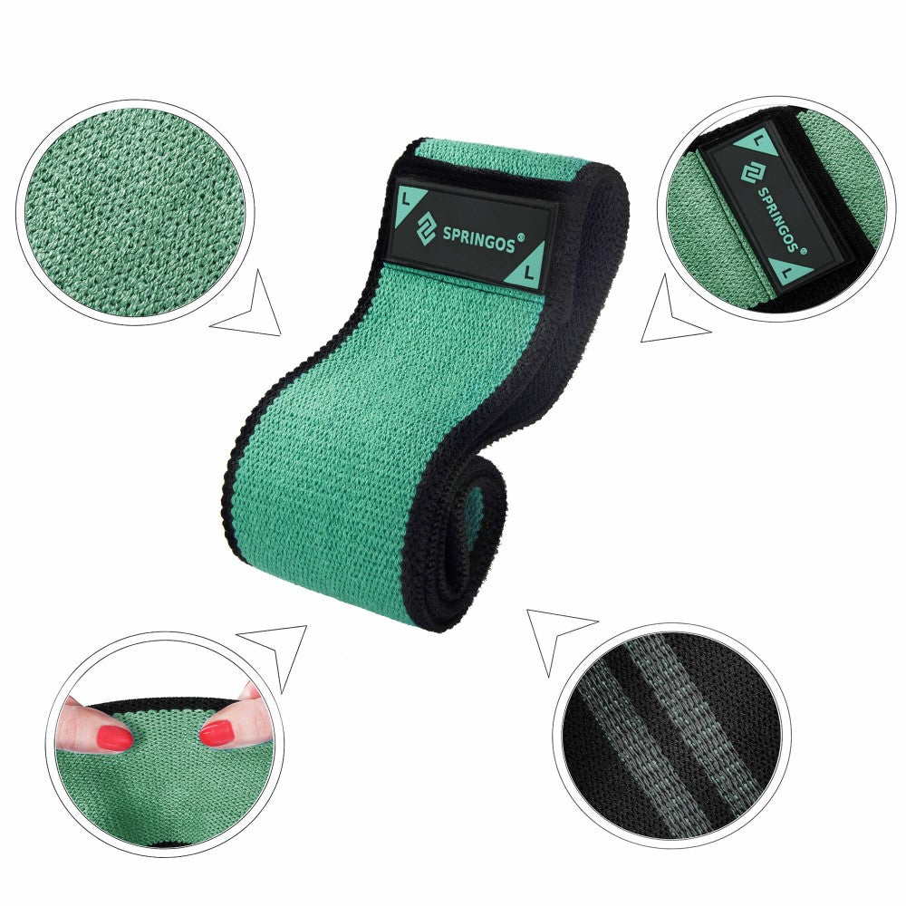 Weerstand Band | Weerstandselastieken | Fitness Elastiek | Groen