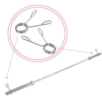 Halterstang | Barbell | Chroomstaal | 220 cm | 50 mm